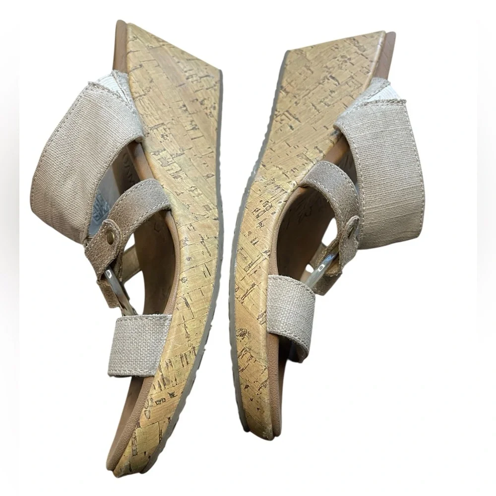 Skechers Vegan Cali Sail Away wedge sandals. Size 9 - Picture 2 of 7